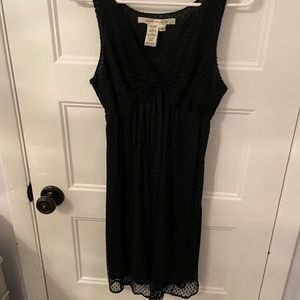 Max Studio Black Eyelit Dress